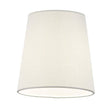 Grace 6 inch Shade White Silk Fabric - Comet Lighting