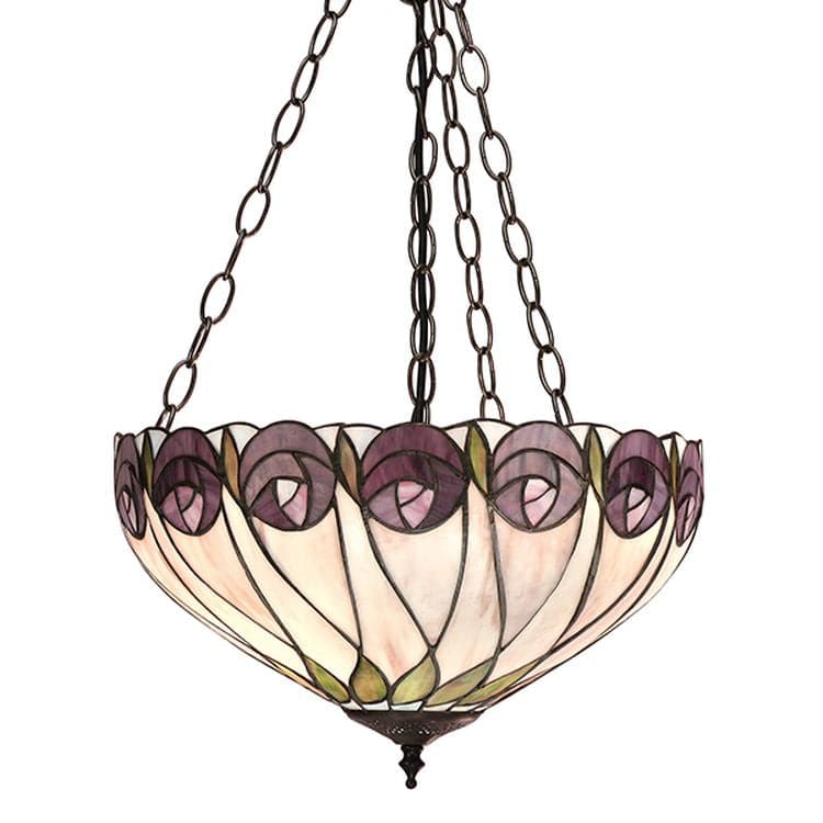 Hutchinson Medium Inverted 3-Light Pendant Ceiling Light - Comet Lighting