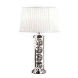 Newton Table Lamp With White Shade - Comet Lighting