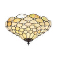 Pearl Medium 2-Light Flush Ceiling Light - Comet Lighting