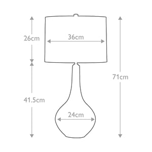 Job 1 Light Table Lamp - Comet Lighting