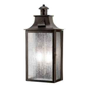 Kendal Outdoor Wall Lantern Bronze - Comet Lighting