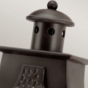 Kendal Outdoor Wall Lantern Bronze - Comet Lighting
