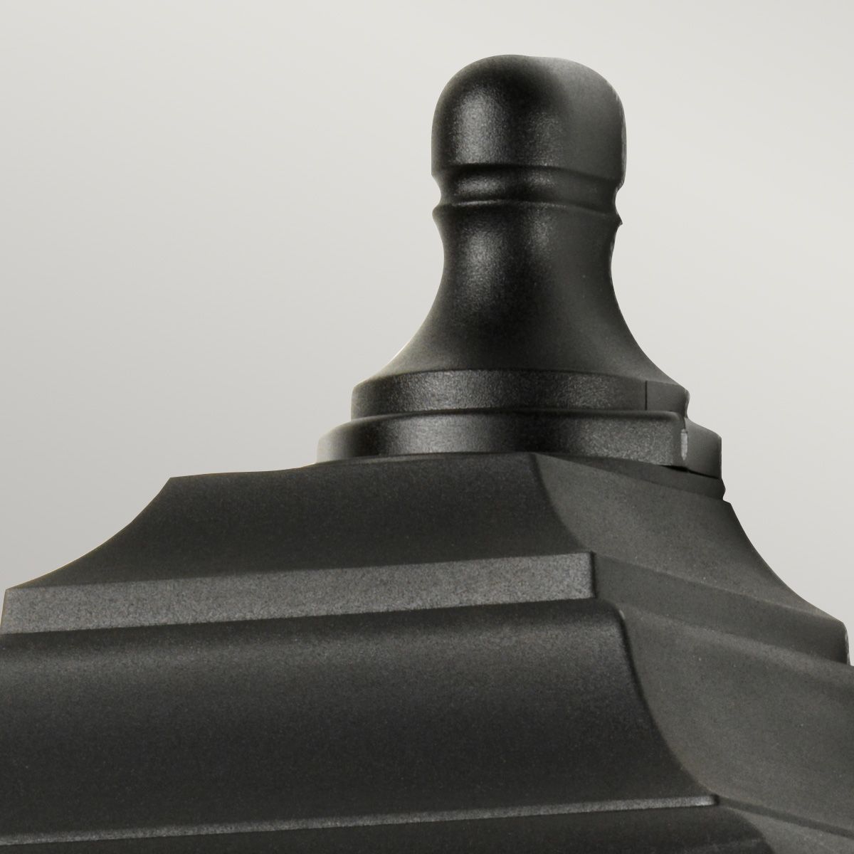 Kerry Outdoor Flush Wall Light Black - Comet Lighting