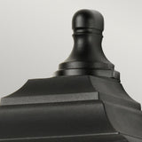 Kerry Outdoor Flush Wall Light Black - Comet Lighting