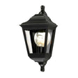 Kerry Outdoor Flush Wall Light Black - Comet Lighting