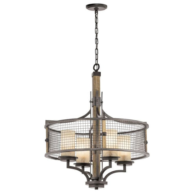 Ahrendale 4-Light Chandelier - Comet Lighting