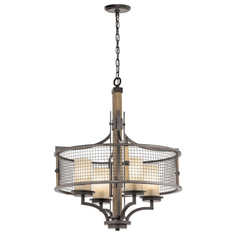 Ahrendale 4-Light Chandelier - Comet Lighting