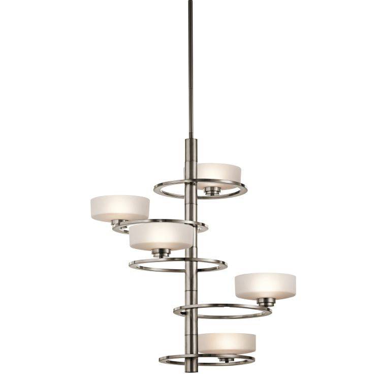 Aleeka 5-Light Chandelier A - Comet Lighting