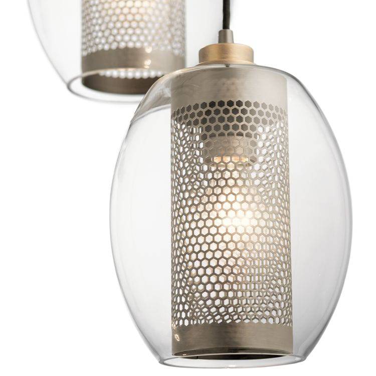 Asher 1 Light Mini Pendant Antique Pewter - Comet Lighting