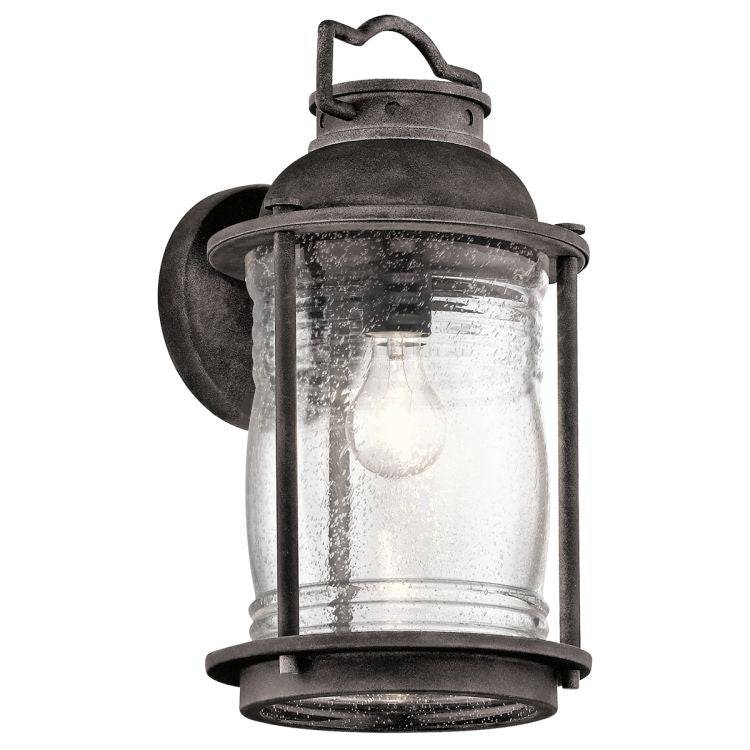 Ashlandbay 1-Light Outdoor Large Wall Lantern - Comet Lighting