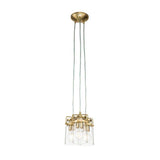 Brinley 3 Light Pendant Brushed Brass - Comet Lighting