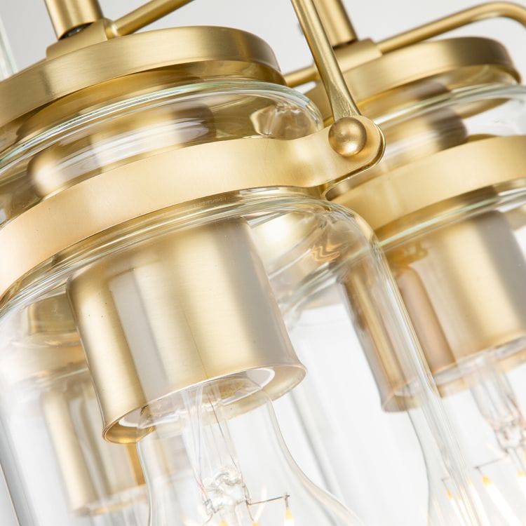 Brinley 3 Light Pendant Brushed Brass - Comet Lighting