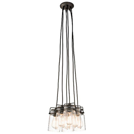 Brinley 6-Light Pendant Ceiling Light - Comet Lighting