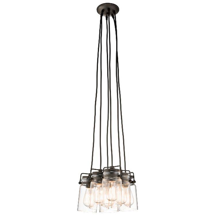 Brinley 6-Light Pendant Ceiling Light - Comet Lighting