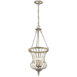 Calla 3Lt Pendant Finish: Sterling Gold - Comet Lighting