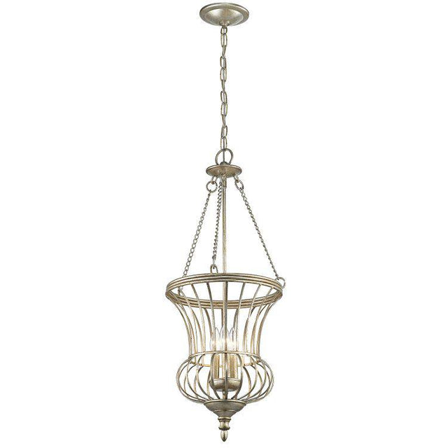 Calla 3Lt Pendant Finish: Sterling Gold - Comet Lighting