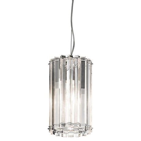 Crystal Skye 1-Light Mini Pendant Ceiling Light - Comet Lighting