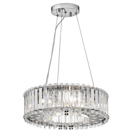 Crystal Skye 6-Light Pendant Ceiling Light - Comet Lighting