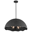 Fracture 5Lt Pendant Finish: Weathered Zinc - Comet Lighting