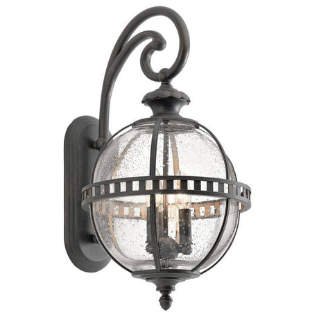 Halleron 3-Light Outdoor Wall Lantern - Comet Lighting