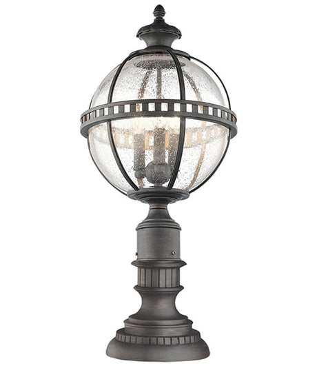 Halleron Outdoor 3lt Pedestal Lantern Londonderry - Comet Lighting