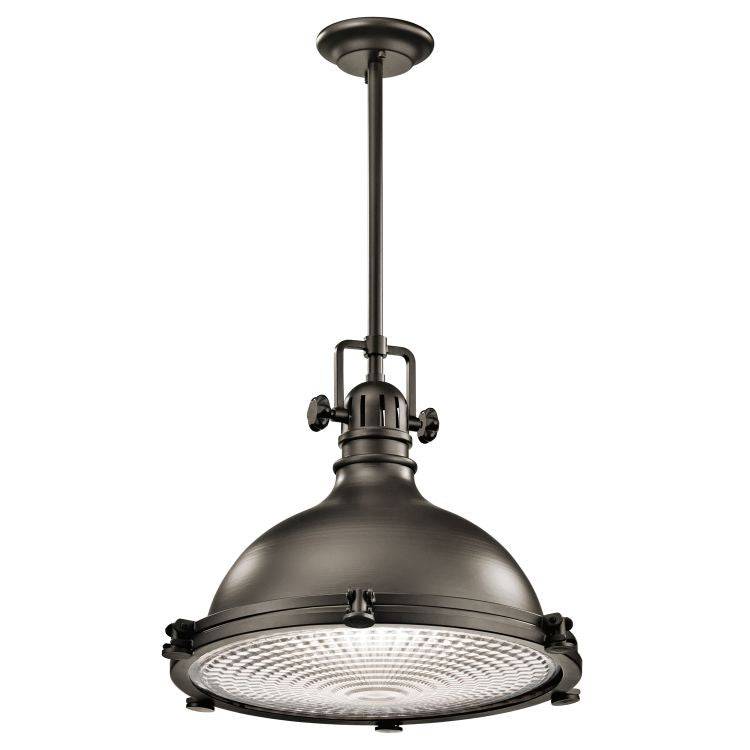 Hatteras Bay 1-Light Extra Large Pendant Ceiling Light - Olde Bronze - Comet Lighting