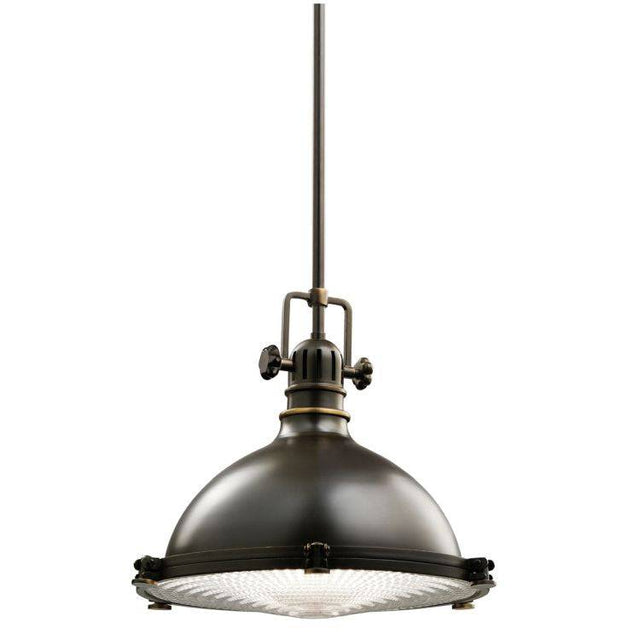 Hatteras Bay 1-Light Medium Pendant Ceiling Light - Olde Bronze - Comet Lighting