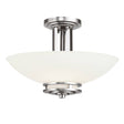 Hendrik 3-Light Semi Flush Ceiling Light - Comet Lighting