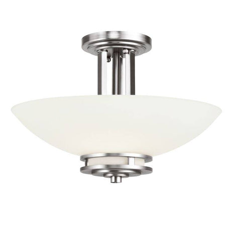 Hendrik 3-Light Semi Flush Ceiling Light - Comet Lighting