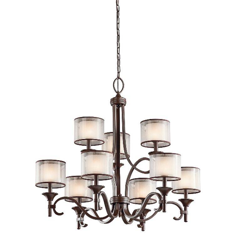 Lacey 9-Light Chandelier - Comet Lighting