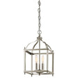 Larkin 2-Light Small Pendant Ceiling Light - Brushed Nickel - Comet Lighting