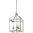 Larkin 3-Light Medium Pendant Ceiling Light - Brushed Nickel - Comet Lighting