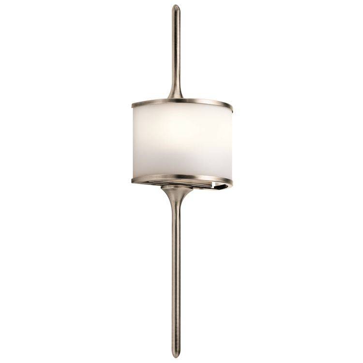 Mona 2-Light Large Wall Light - Polished Brass - Comet Lighting