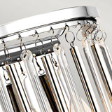 Piper 2 Light Wall Light Polished Chrome - Comet Lighting