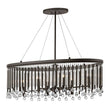 Piper 6-Light Oval Chandelier/Pendant - Comet Lighting