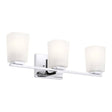 Roehm 3 Light Wall Light Polished Chrome - Comet Lighting