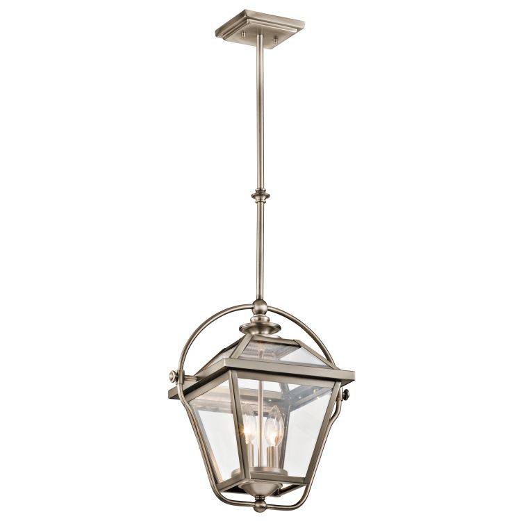 Ryegate 2Lt Pendant Finish: Antique Pewter - Comet Lighting