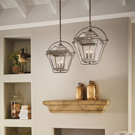 Ryegate 2Lt Pendant Finish: Antique Pewter - Comet Lighting