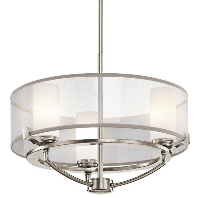 Saldana 3-Light Chandelier - Comet Lighting