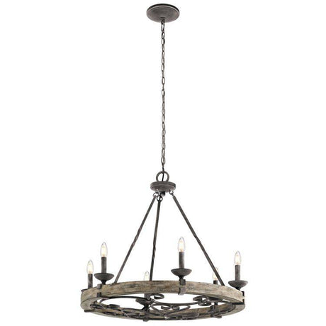 Taulbee 6-Light Chandelier - Comet Lighting