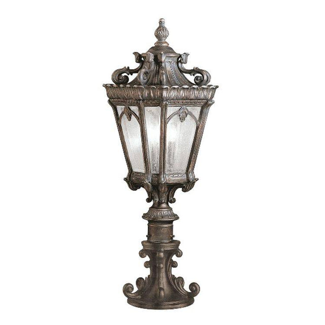 Tournai Outdoor Large Pedestal Lantern - Comet Lighting