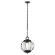 Vandalia 1-Light Small Outdoor Chain Lantern - Comet Lighting