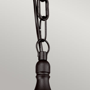 Kinsale 1 Light Chain Lantern - Comet Lighting