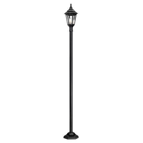 Kinsale Outdoor Lamp Post Black - Comet Lighting