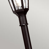 Kinsale Outdoor Lamp Post Black - Comet Lighting