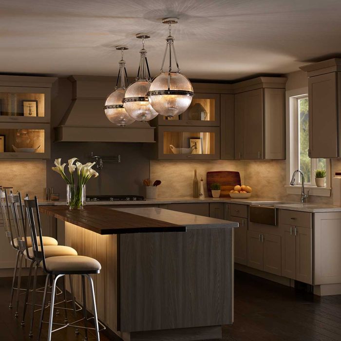 Aster 3 Light Pendant - Polished Nickel