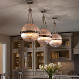 Aster 3 Light Pendant - Polished Nickel