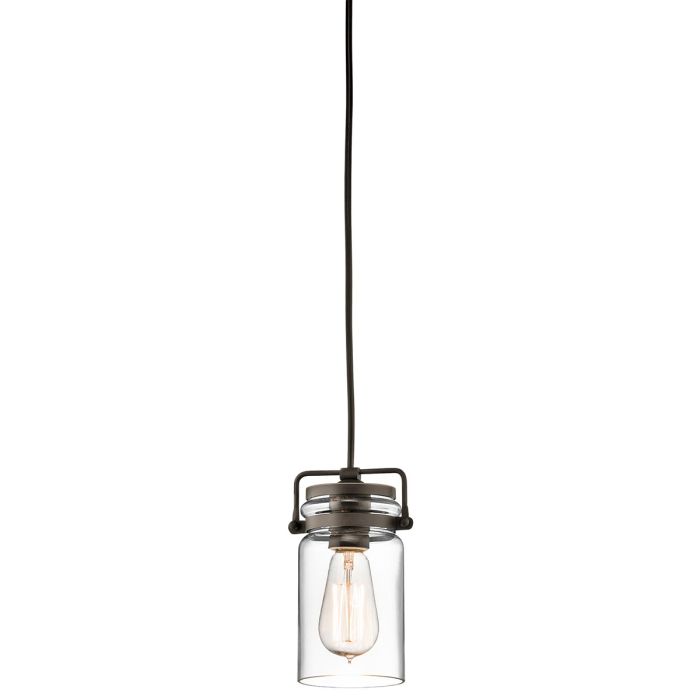 Brinley 1 Light Mini Pendant - Olde Bronze