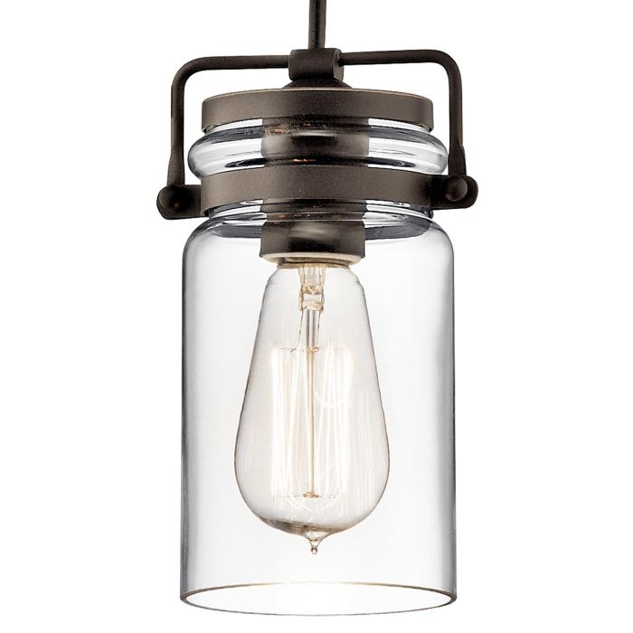 Brinley 1 Light Mini Pendant - Olde Bronze